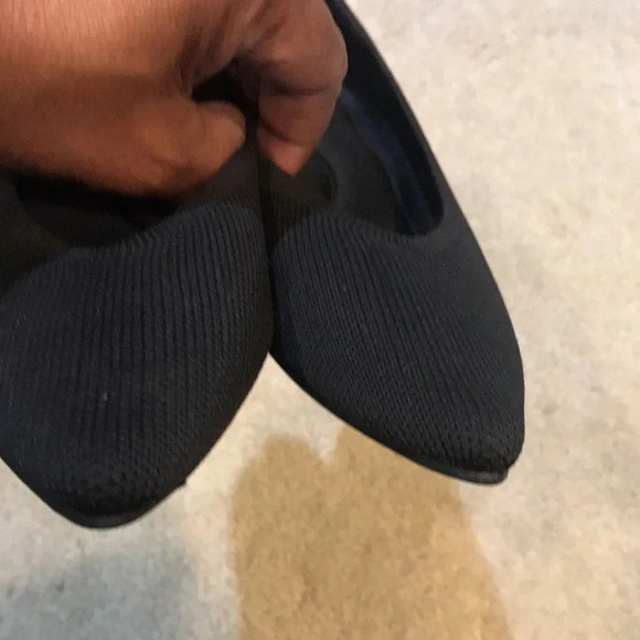 Vivaia Black Pointed Toe Kitten Heel Shoes-EU Size 36/US Size 5.5/6 - Picture 8 of 11